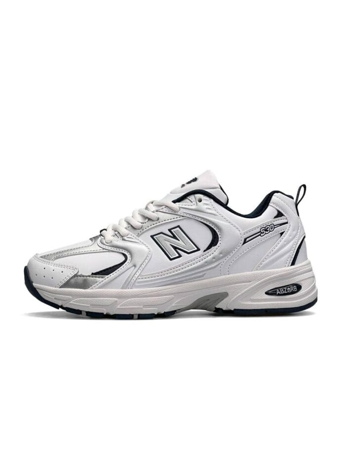 New Balance 530 M White Navy Silver