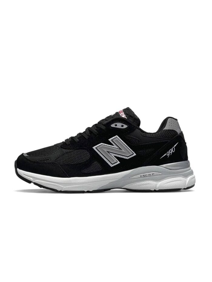 New Balance 990 Black White Reflective