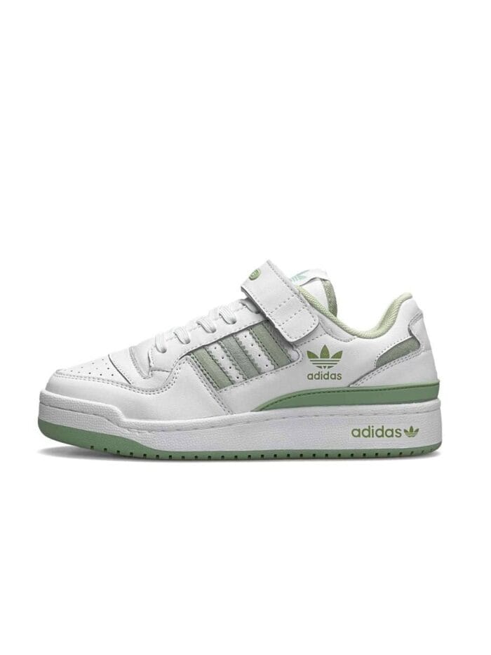 Adidas Originals Forum 84 Low White Olive