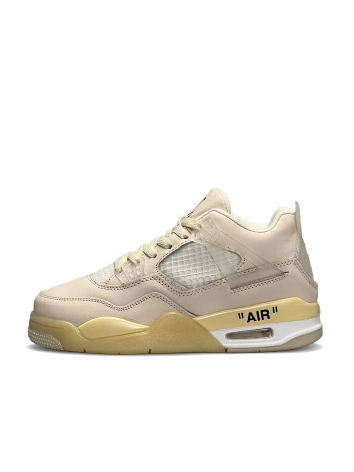 Nike Air Jordan 4 x Off-White Sail