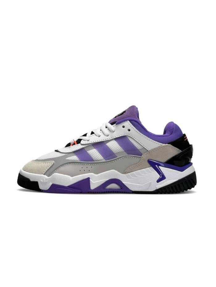 Adidas Originals Niteball ll White Grey Purple