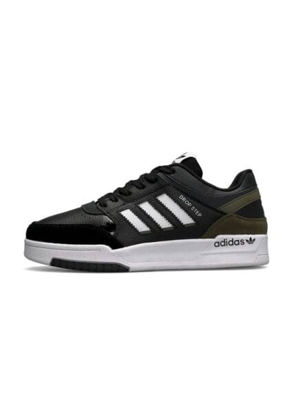 Adidas Originals Drop Step Black White Khaki