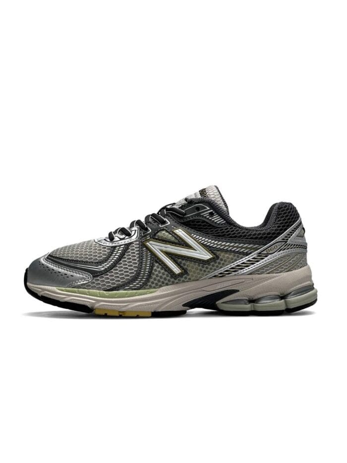 New Balance 860v2 White Grey Silver