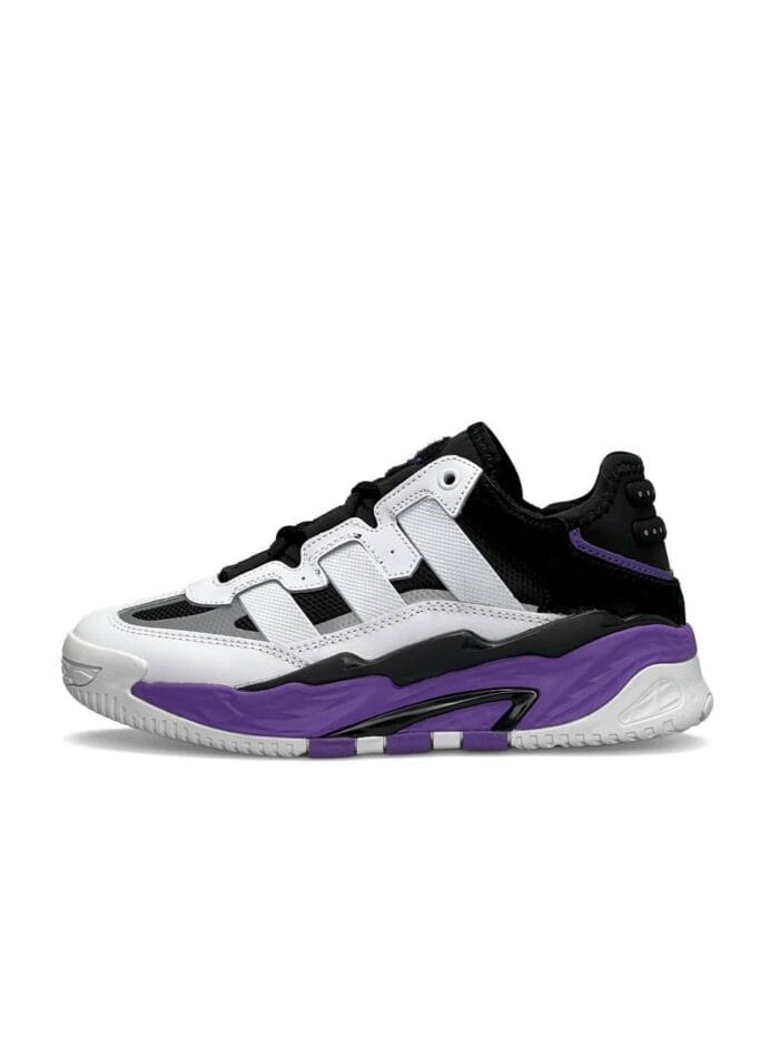 Adidas Niteball HD White Black Purple