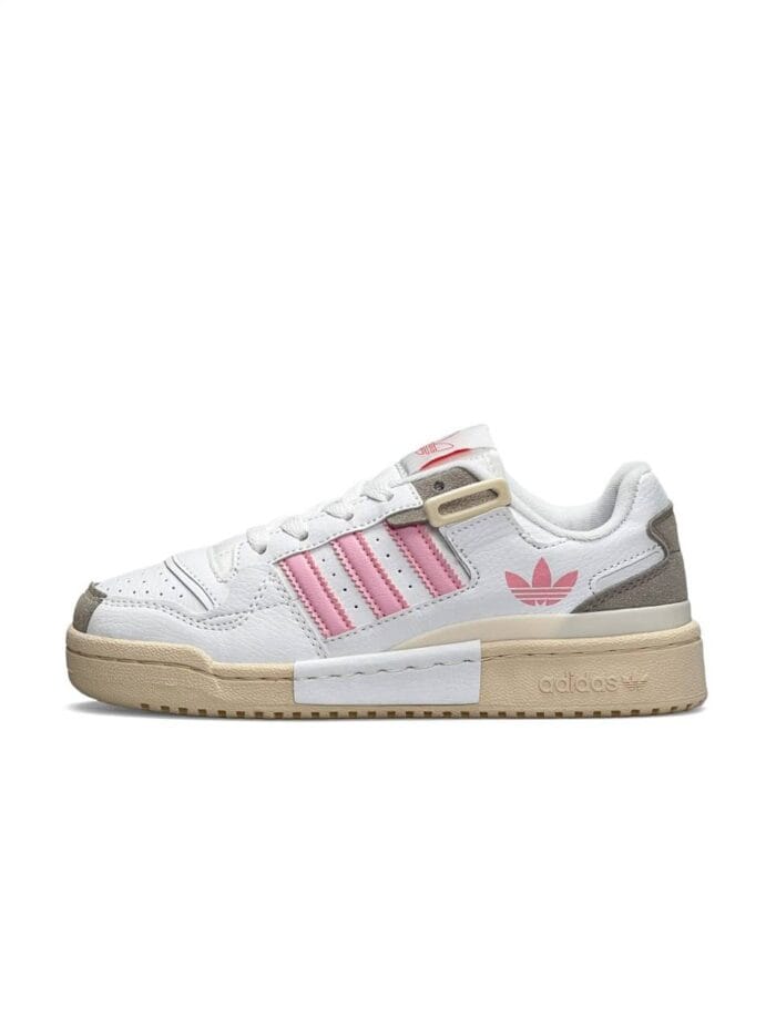 Adidas Originals Forum 84 Low White Pink Grey