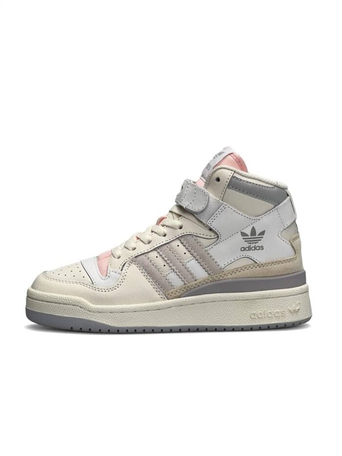 Adidas Originals Forum 84 Mid Milk Grey Pink