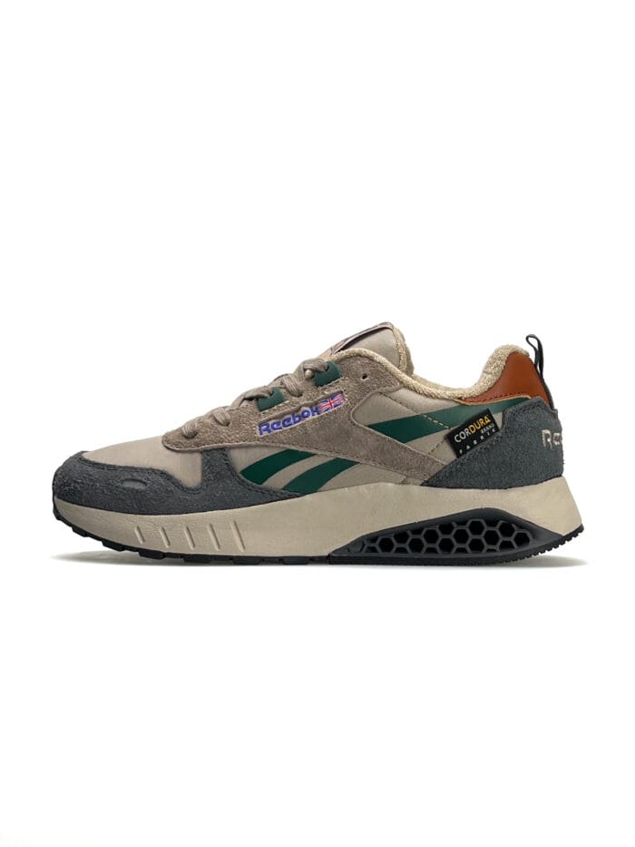 Reebok Classic Leather Hexalite Brown Grey Green