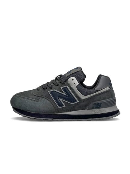 New Balance 574 Premium Dark Gray Navy